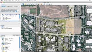 Learn Google Earth Searching for Places [upl. by Annoet]