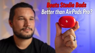 Beats Studio Buds Review after 1 Week of Use INCREDIBLE [upl. by Mehala627]