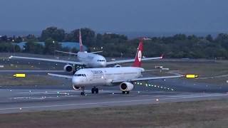 Istanbul Atatürk Airport İstanbul Atatürk Havalimanı  Nighttime Takeoff  20170718 [upl. by Esinyl]