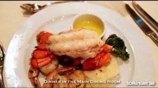 HD Carnival Cruise Food Tour Overview  Dinner amp Lido Deck Buffet  Cruise Buffet Tour [upl. by Ibba12]