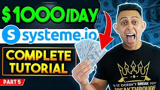 SystemeIO Step By Step Tutorial Affiliate Marketing amp AI Business Walkthrough [upl. by Bernelle]