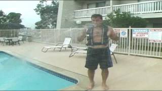 Stearns Ultra Inflatable Life Jacket Demonstration [upl. by Aciret]