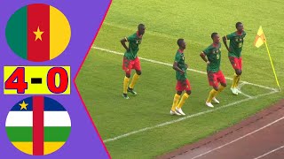 Cameroun 🆚 RCA 40 Résumé de la rencontre  UNIFFAC TOURNOI U17 2023 [upl. by Herries580]