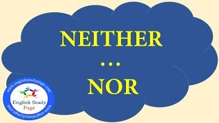 Using Neither  Nor in English  Neither  Nor [upl. by Ralaigh391]