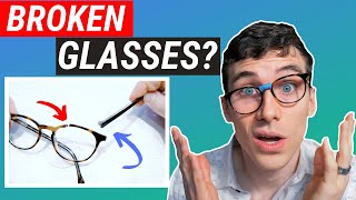 How to Fix Broken Glasses at HOME  and Adjust Them Too [upl. by Mihe]