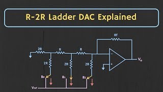 R2R Ladder DAC Explained with Solved Example [upl. by Eusebio]