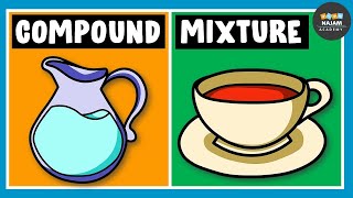 Difference between Mixture and Compound in Chemistry [upl. by Aninotna125]