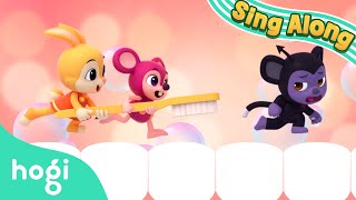 Brush Your Teeth  Sing Along with Pinkfong amp Hogi  Healthy Habits  Hogi Kids Songs [upl. by Slocum378]