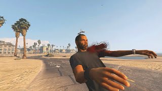 GTA 5 Sniper Shoots Compilation Euphoria Physics amp Kill Cam [upl. by Radferd382]