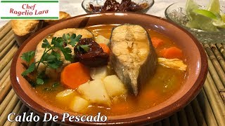 CALDO DE PESCADO DELICIOSA RECETA [upl. by Loretta752]