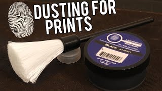 How to Lift Fingerprints Dusting For Prints [upl. by Aivata911]