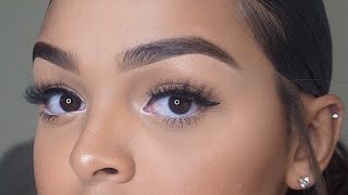 EYEBROW TUTORIAL BEGINNER FRIENDLY [upl. by Leopoldeen]