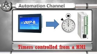 How to monitor and configure a Timers from a HMI [upl. by Bernardi419]