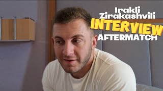 Irakli Zirakashvili After Match Interview [upl. by Kauffmann977]