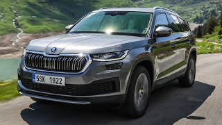 New Skoda KODIAQ Style 2022 Facelift  DRIVING exterior amp interior [upl. by Nallek]