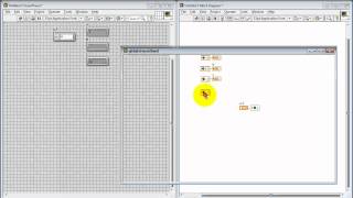 NI LabVIEW Global variables [upl. by Yetty955]