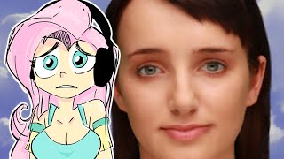 Fluttershee plays Cleverbot Evie 🍉  SHE KNOWS EVERYTHING [upl. by Neelac796]