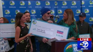 Lottery winners from New York share 234M in prizes [upl. by Llenrrad949]