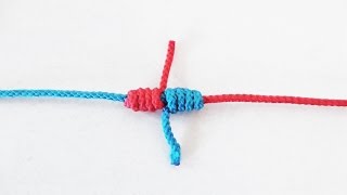 Fishing Knots How To Tie A Blood Knot [upl. by Alsworth580]