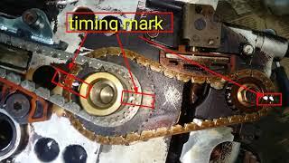 NISSAN ALTIMA 25S TIMING MARK TIMING CHAIN [upl. by Dud]