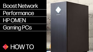 Boost Network Performance  OMEN Gaming Computers  HP Support [upl. by Assiral584]