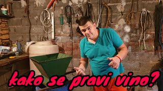 🍷KAKO SE PRAVI DOMACE VINO🍷 [upl. by Karyn]