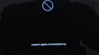 solved supportapplecommacstartup  mac black screen after  cmd r not working [upl. by Aifoz]