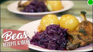 Rotkohl Rezept  Omas klassischer Apfelrotkohl [upl. by Ahsie]