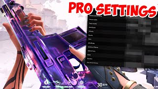 BEST VALORANT Settings for PERFECT Aim FPS Sensitivity Crosshair [upl. by Bloem]