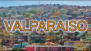 Valparaiso Chile Walking Tour 4K HD [upl. by Nnayllas]