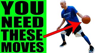 7 Basketball Moves Beginners NEED Dribbling Basics  Drills [upl. by Uird231]