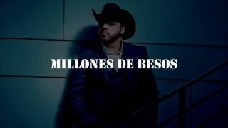 Millones de Besos  Letra  Gerardo Ortiz [upl. by Sueaddaht]