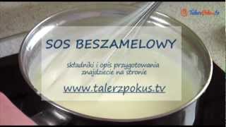 Sos beszamelowy  TalerzPokustv [upl. by Oeramed]