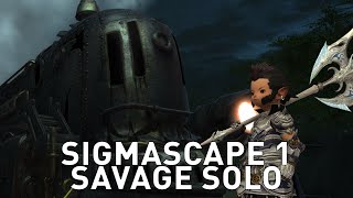 FFXIV  Omega Sigmascape 1 SAVAGE Solo [upl. by Silvano68]