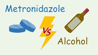 Metronidazole vs alcohol Drug Interaction  Disulfiram Like reaction [upl. by Ahsitram]