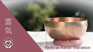 Reiki to Raise Vibration  Frequency  Energy Healing [upl. by Sillyrama]