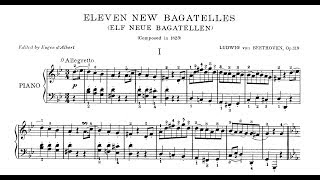 Beethoven  11 Bagatelles Op 119 Rudolf Serkin [upl. by Venuti]