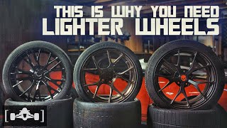 Unsprung Weight and Acceleration  Why You Should Buy Lighter Wheels [upl. by Stichter35]