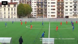 2017 11 12 U17 NATIONAUX ACBB vs Montrouge fc 92 [upl. by Aniraad]