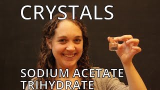 Sodium Acetate Trihydrate  Crystals [upl. by Mcintosh807]