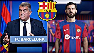 🚨🚨 OFFICIEL  Le FC BARCELONE ANNONCE lARRIVÉE dun JOUEUR   Le BARÇA veut BERNARDO SILVA [upl. by Goodrich]