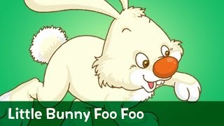 SingALong Little Bunny Foo Foo with lyrics [upl. by Towny]