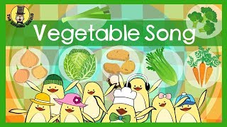 Vegetable Song  Songs for kids  The Singing Walrus [upl. by Corb715]