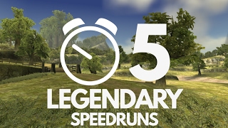 5 Most Legendary Speedruns [upl. by Ellenwahs892]