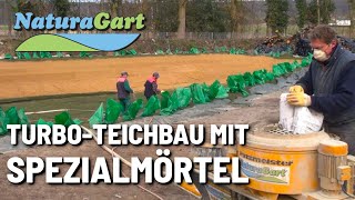 Teiche dauerhaft bauen Teil 3 Schnellbautechnik [upl. by Merrell]