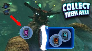 Subnautica  ALL TABLET LOCATIONS Purple Orange Blue [upl. by Ysied]