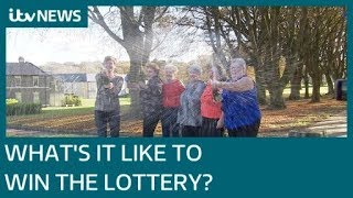 Lottery winners reveal how their lives have changed since becoming millionaires  ITV News [upl. by Aremat]