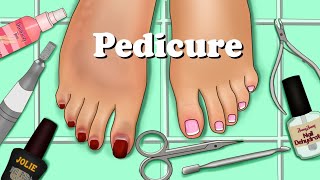 ASMR Ingrown Toenail Removal  Nail Care Salon Animation  Ondong  Happy Lemon [upl. by Leifeste]