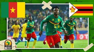 Cameroon vs Zimbabwe  AFRICAN NATIONS CHAMPIONSHIP HIGHLIGHTS  1162021  beIN SPORTS USA [upl. by Eliga289]