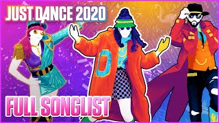 Just Dance 2020 Full Song List  Ubisoft US [upl. by Ettore]